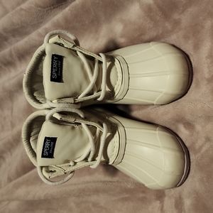 Girls Sperry Rain boots size 8 (little kids)